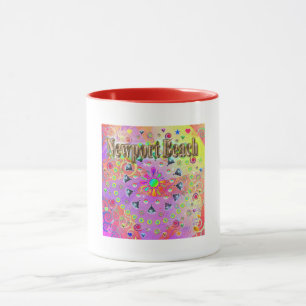 Taza Newport Beach Lucky Golden Mug