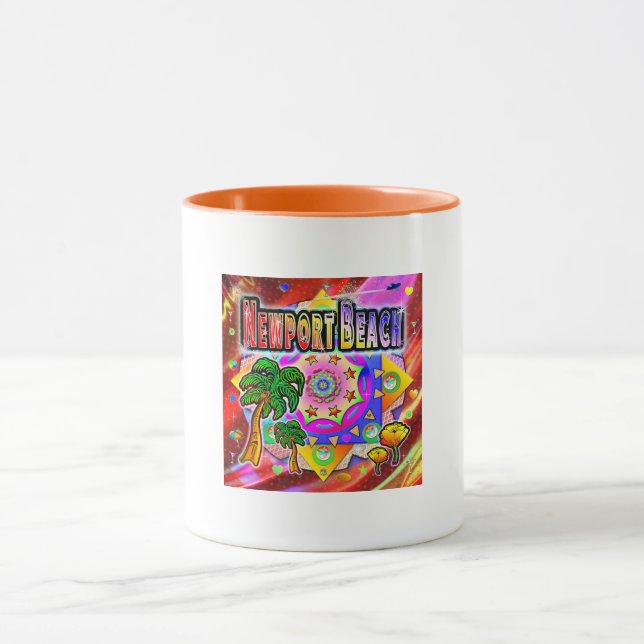 Taza Newport Beach Tropical Friends Mug (Centro)