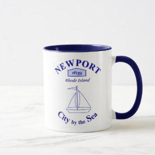 Taza Newport, ciudad por el mar -