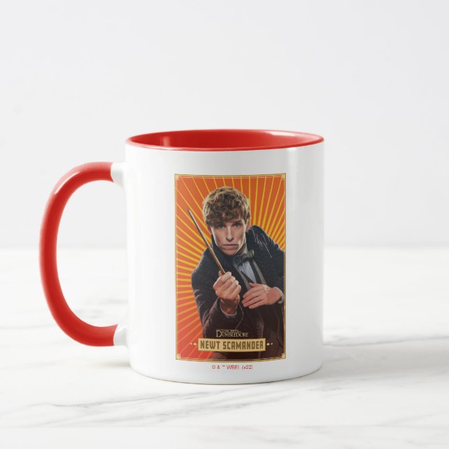 Taza Newt Scamander Character Graphic (Izquierda)