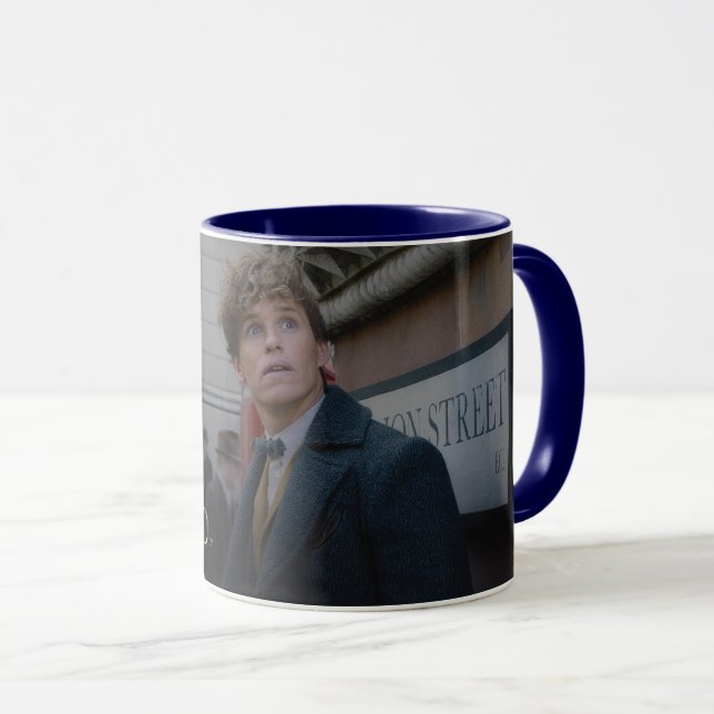 Taza NEWT SCAMANDER™ En Londres Foto (Anverso derecho)