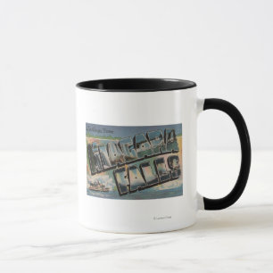 Taza Niagara Falls, Nueva York - escenas grandes 2 de