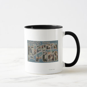 Taza Niagara Falls, Nueva York - escenas grandes 4 de