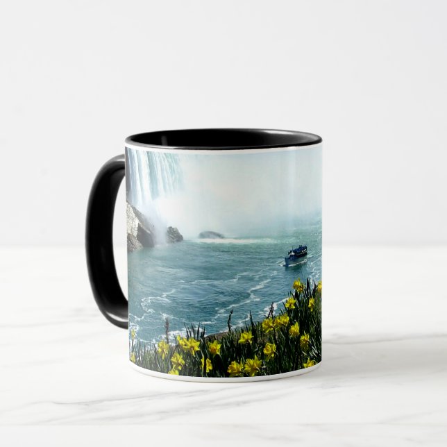 Taza Niagara Falls, Scenic Photograph, (Anverso izquierdo)