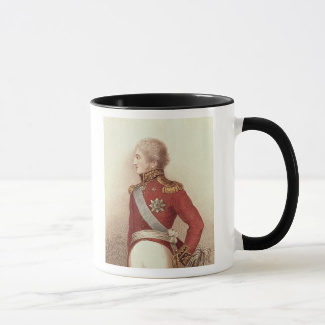 Taza Nicolás I, zar de Rusia (Derecha)