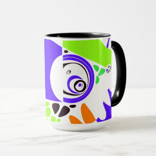Taza Nido de pájaro - Blanco índigo