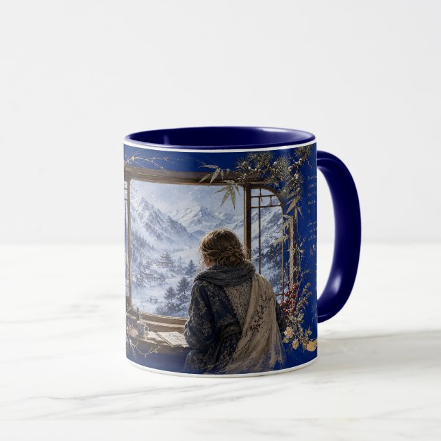 Taza nieve de invierno (Anverso derecho)