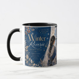 Taza nieve de invierno