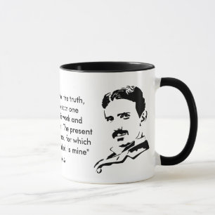 Taza Nikola Tesla y cita