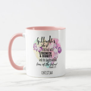 Taza Niña adolescente da regalo de Unicornio rosa