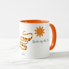 Taza Niña Año Zodiaco Chino Monograma Divertido Niños C