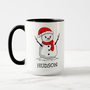Taza Niñas hirviendo a Navidades de chocolate caliente