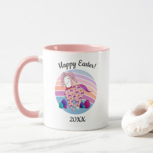 Taza Niñera con unicornio de pascua en Bunnicorn