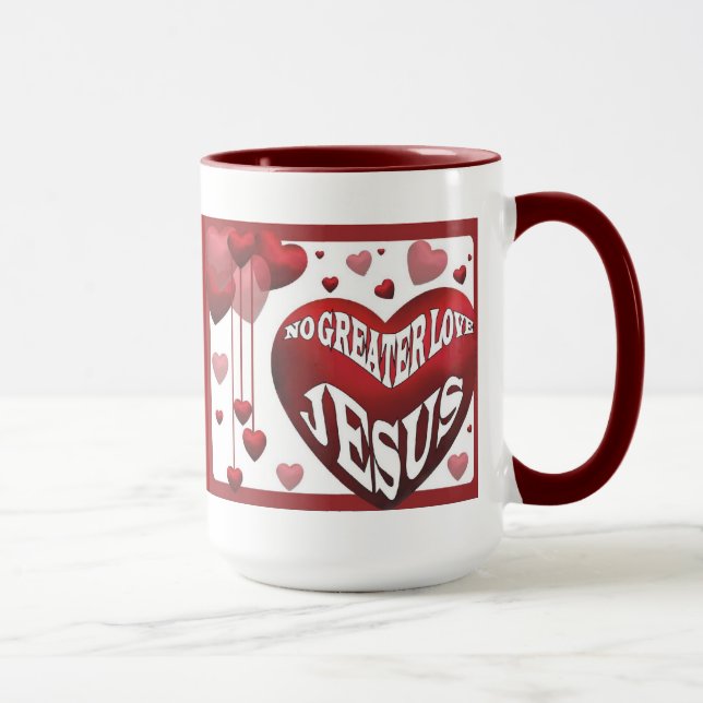 Taza Ningún amor mayor© Mug (Derecha)