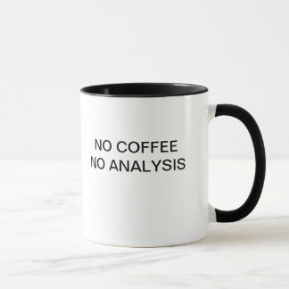 TAZA NINGÚN CAFÉ NINGÚN ANÁLISIS