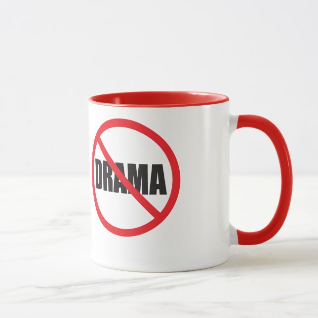 Taza Ningún drama (Derecha)