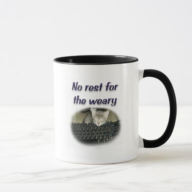 Taza Ningún resto para el cansado (Derecha)