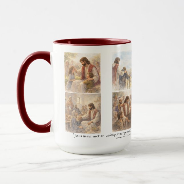 Taza Ninguna persona sin importancia (Izquierda)