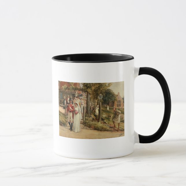 Taza Ningunos pero el valientes merecen el Fair (Derecha)