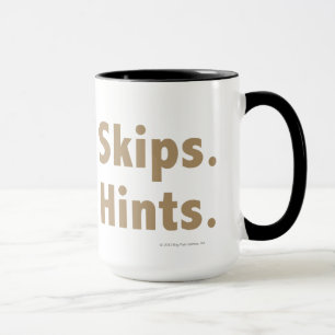 Taza Ningunos saltos. Ningunas indirectas. Oro