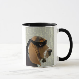 Taza Ninja Basset Hound Dog