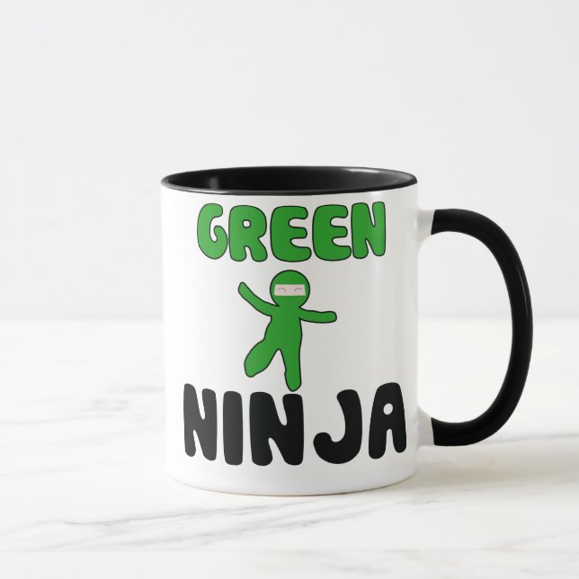Taza Ninja verde (Derecha)