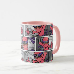 Taza Ninjas Rosa