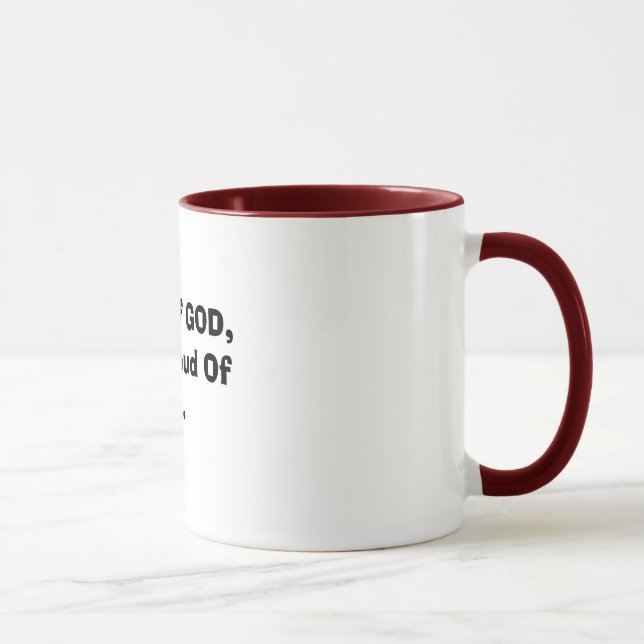 Taza Niño de DIOS, y orgulloso de él (Derecha)