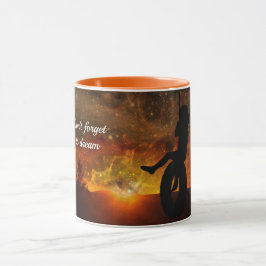 Taza Niño En El Traslado De Tiro Café Mug