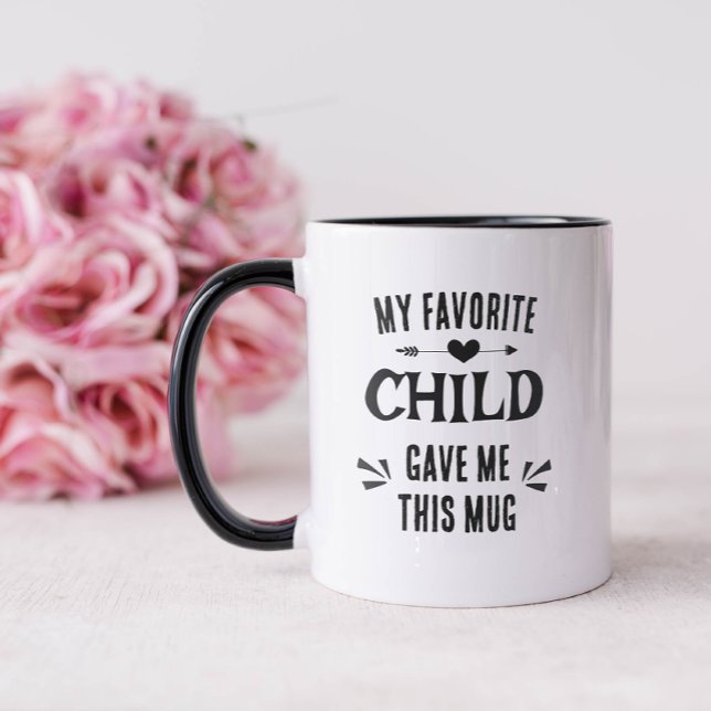 Taza Niño Favorito Divertido (Subido por el creador)