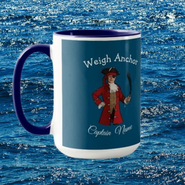 Taza Niño náutico pirata (Celebrate a Pirate Party Under the Sea with the Perfect Birthday Gift!)
