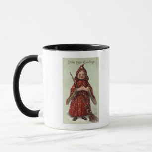 Taza Niño vestido de rojo