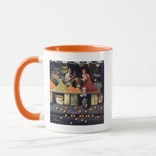 Taza Niño y naranjas (Izquierda)