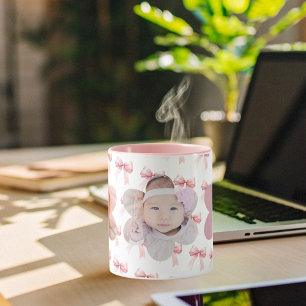 Taza Niños con foto de arco rosa