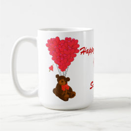 Taza Niños con peluche Valentines
