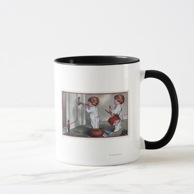 Taza Niños con tambor y trompeta (Derecha)