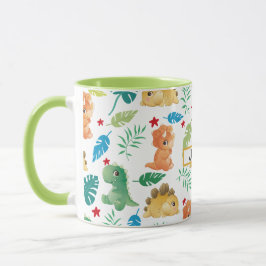 Taza Niños Cute Dinosaurios