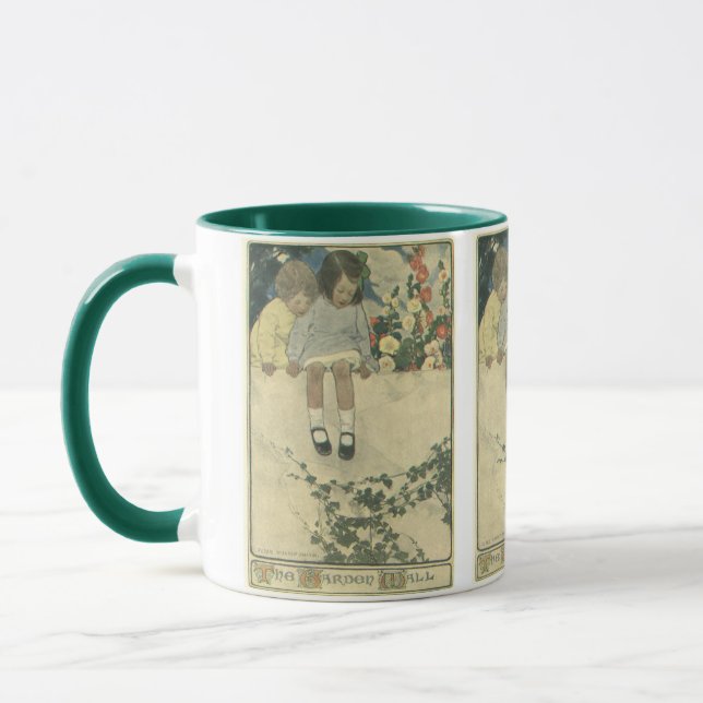 Taza Niños de época, Garden Wall Jessie Willcox Smith (Izquierda)