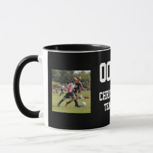 Taza Niños del fútbol personalizado