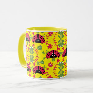 Taza Niños mariquita caprichosa adorable