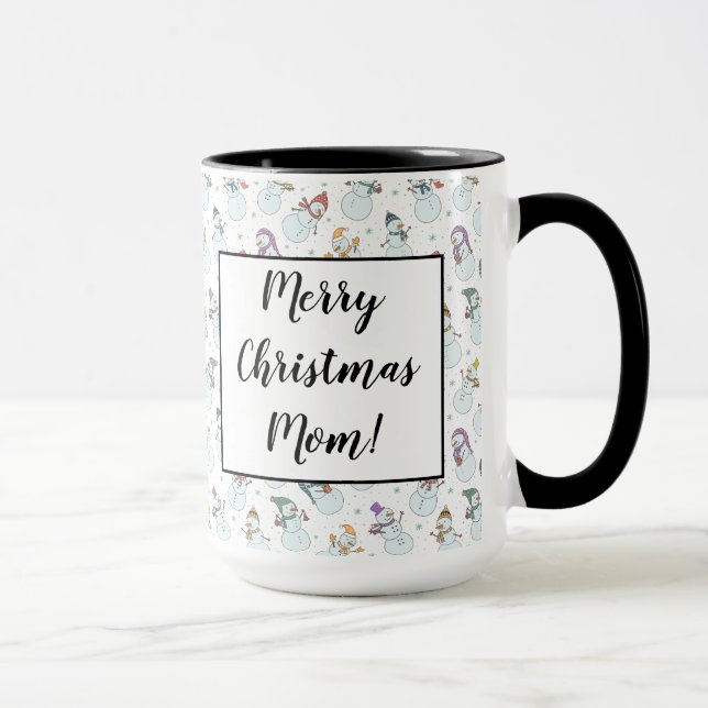 Taza Niños Navidades acribillan a hombre de nieve en Go (Derecha)