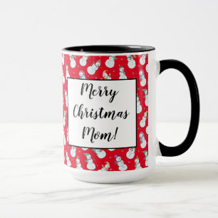 Taza Niños Navidades acribillan a hombre de nieve en Go