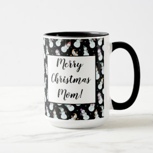 Taza Niños Navidades acribillan a hombre de nieve en Go