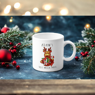 Taza Niños Navidades honestos renos mug
