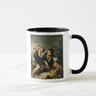 Taza Niños que comen una empanada, 1670-75