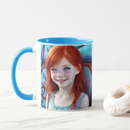 Taza Niños tribales | Bonito Pequeño Chica Redhead