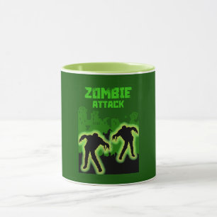 Taza Niños zombis apocalípticos