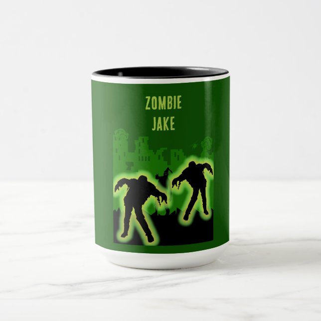 Taza Niños zombis apocalípticos (Centro)