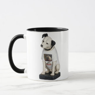 Taza Nipper RCA Victor Dog Usando Nipper