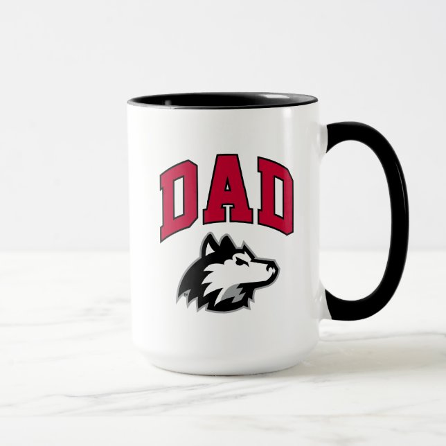 Taza NIU Huskies Dad (Derecha)